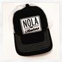 NOLA or Nowhere Black Cotton Twil Hat
