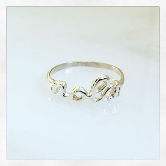 Silver Scarf Ring– Dora Nola