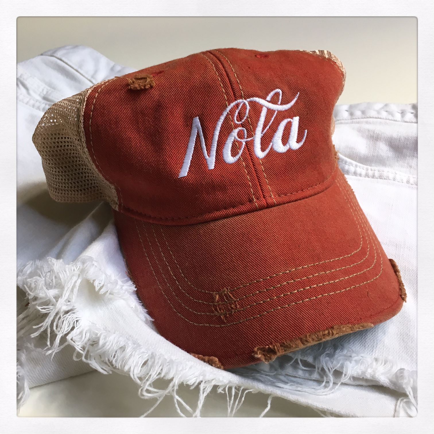 Sarah Ott New Orleans| NOLA Hat (Red)