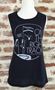 On the Right Track Ladies' Flowy Scoop Muscle Tank Top