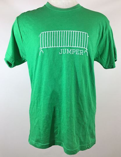 Barricade Jumper Green Tri-Blend Unisex Crew Neck Tee