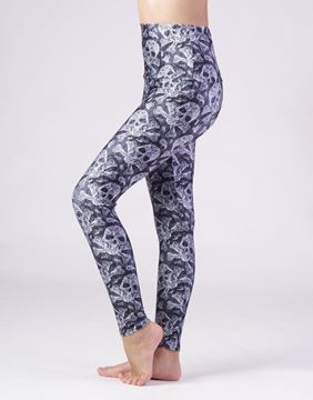 Emily Hsu Skulls Girls leggings