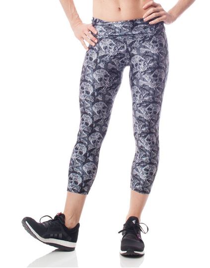 Emily Hsu Skulls Women's Capri