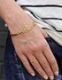 "NOLA - LOVE" Gold Plated Bangle Bracelet