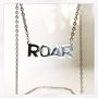 ROAR Sterl Silver or Gold Vermeil Charm Necklace