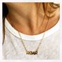 ROAR Sterl Silver or Gold Vermeil Charm Necklace