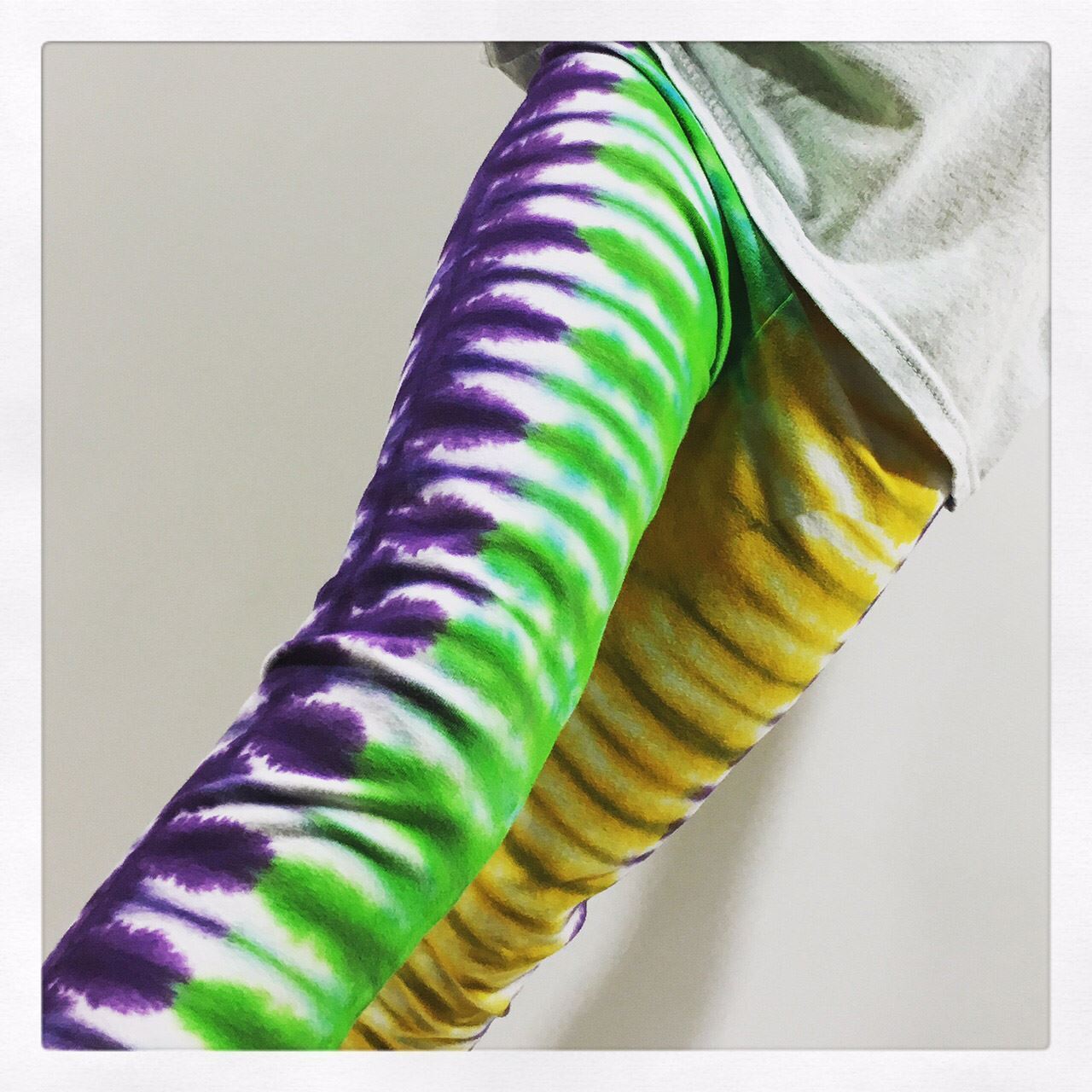 mardi gras tie dye