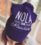 Nola or Nowhere Mardi Gras Pom Pom Hat