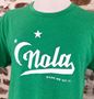 "NOLA Made Me Do It" Green Tri-Blend Unisex Crew Neck Tee