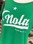 "NOLA Made Me Do It" Ladies Tri-Blend Dolman Tee