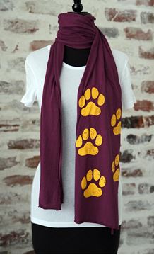 Tiger Paw Scarf