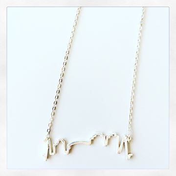 NOLA Skyline Sterling Silver Charm Necklace