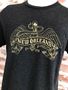 NOLA Pelican Unisex Tri-Blend Black Crew Neck Tee