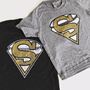 SuperDome Tri-Blend Gray Kid's Short Sleeve Tee