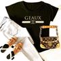 Picture of Geaux Black & Gold Dolman