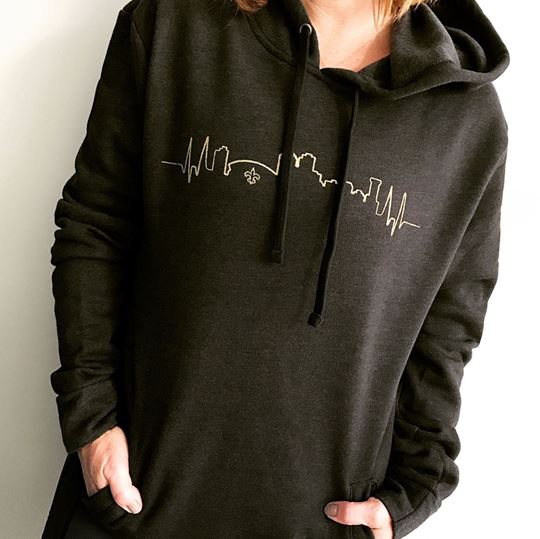 Sarah Ott New Orleans NOLA Skyline Sweatshirt