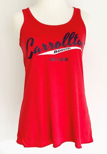 Picture of Carrollton Boosters Red Tank Top