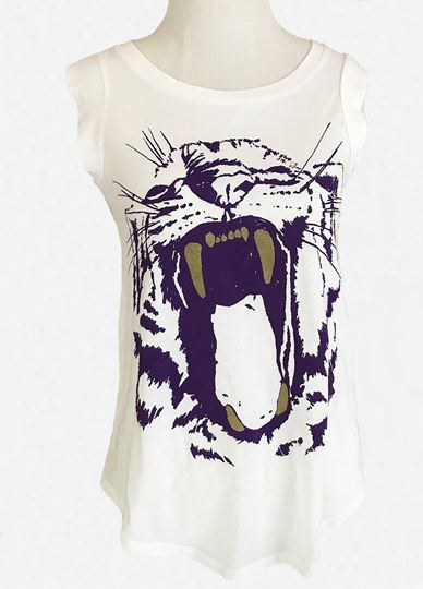 Sarah Ott New Orleans| Tiger's Roar Cap Sleeve