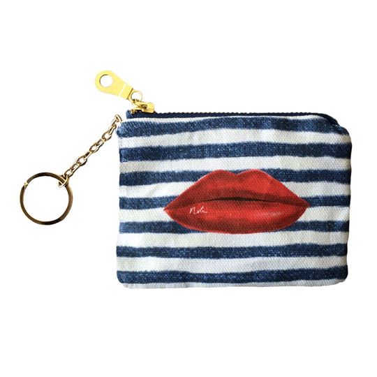 Picture of Kiss Me NOLA Keychain Pouch