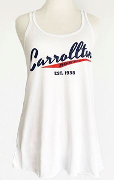 Picture of Carrollton Boosters White Tank Top
