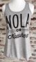 NOLA or Nowhere Women's Flowy Racerback Tank Top