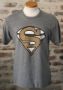 "SuperDome" Unisex Tri-Blend Gray Crew Neck Tee
