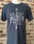 Music Will Set Us Free Unisex Tri-Blend Crew Neck Tee