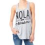 NOLA or Nowhere Women's Flowy Racerback Tank Top